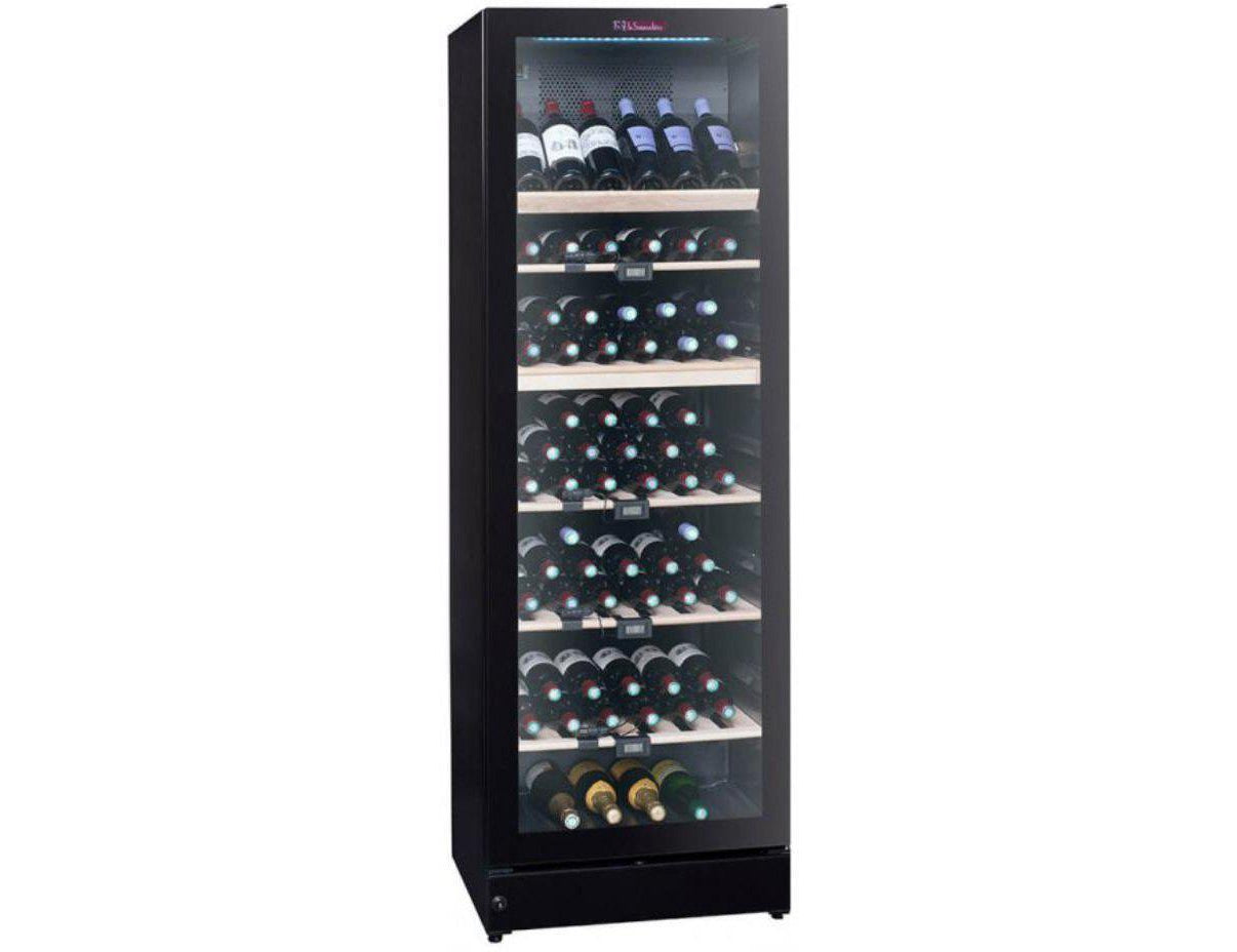 La Sommelière Freestanding Wine Cooler - Multi Zone 600mm Black - VIP196