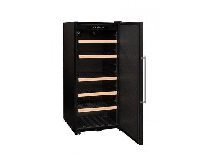 La Sommeliere Wine Fridge Cabinet - 600mm Black - CTP177