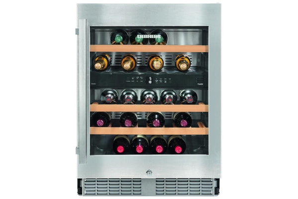 Liebherr Built In Wine Fridge - Dual Zone 600mm Stainless Steel - Wtes 1672  Vinidor