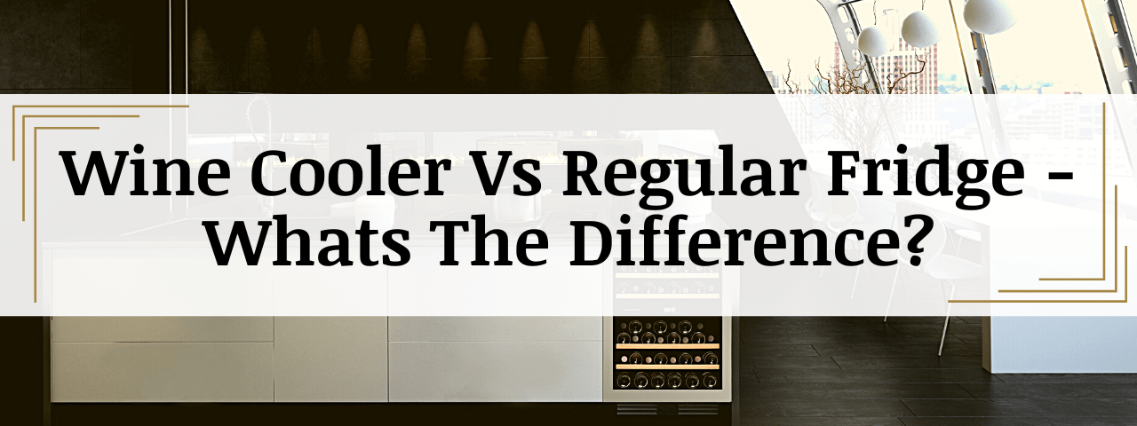 Difference Between Wine Coolers vs Fridge - What's The Difference?