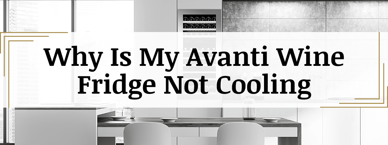 Why Is My Avanti Wine Fridge Not Cooling (And How To Fix It)
