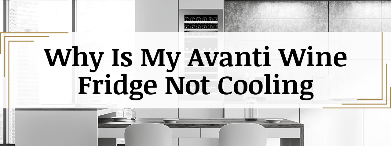 Why Is My Avanti Wine Fridge Not Cooling? (How To Fix)