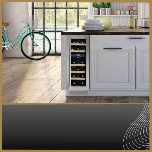 30cm Wine Cooler Install Under Counter Top