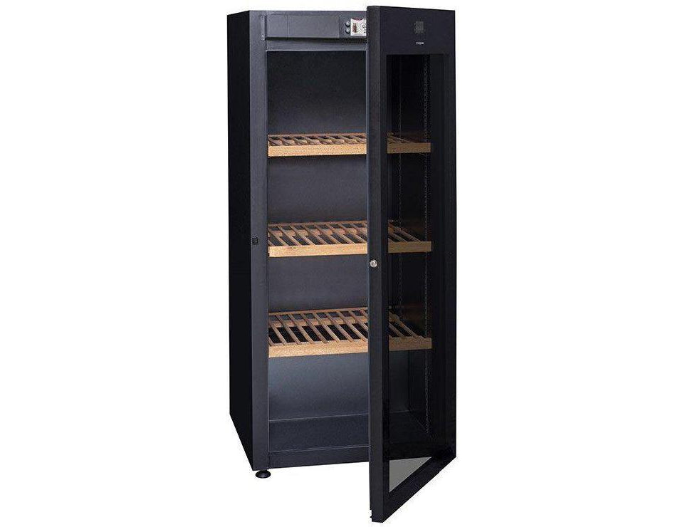 Avintage Ageing 178 Bottle Wine Cabinet - Multi Zone 178 Bottle 670mm Black - DVP180G