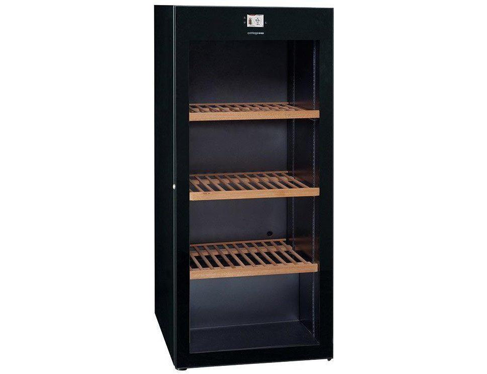 Avintage Ageing 178 Bottle Wine Cabinet - Multi Zone 178 Bottle 670mm Black - DVP180G