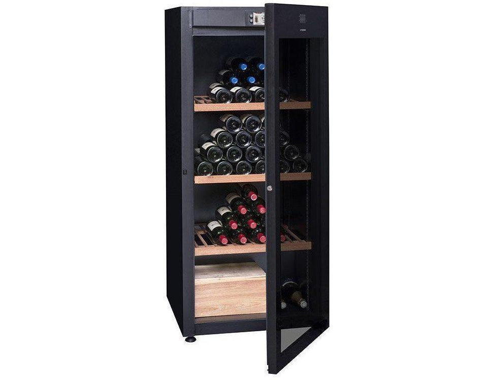 Avintage Ageing 178 Bottle Wine Cabinet - Multi Zone 178 Bottle 670mm Black - DVP180G