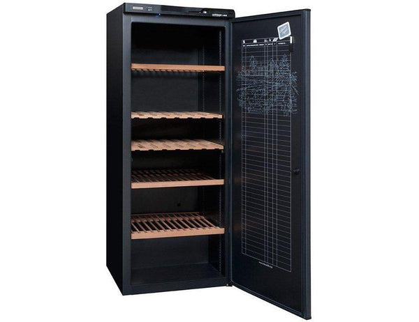 Avintage Ageing 294 Bottle Wine Cabinet - 700mm Black - AV306A+