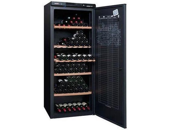 Avintage Ageing 294 Bottle Wine Cabinet - 700mm Black - AV306A+