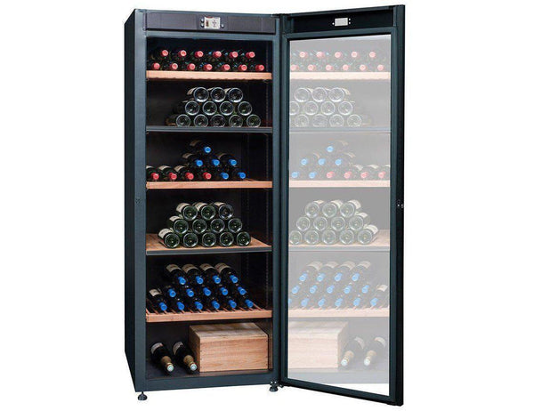 Avintage Ageing Wine Cabinet - Multi Zone 700mm 294 Bottle Black - DVP305G