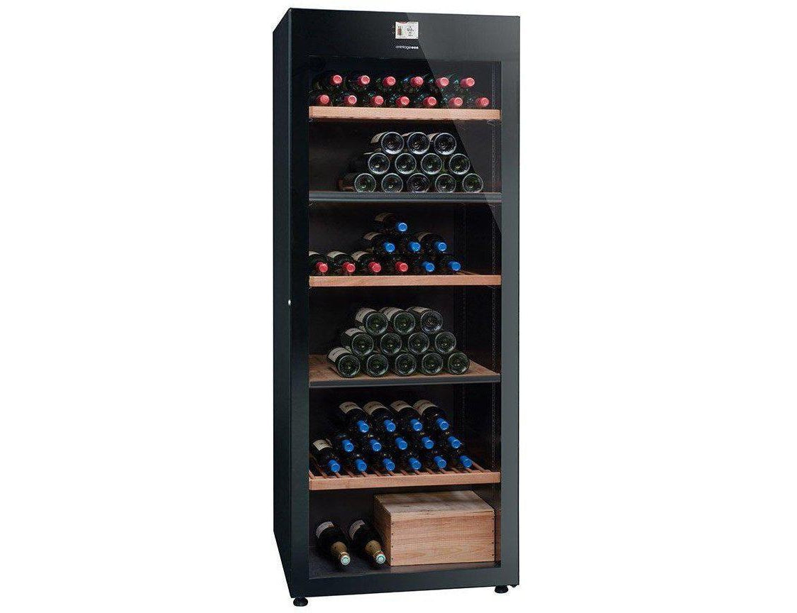 Avintage Ageing Wine Cabinet - Multi Zone 700mm 294 Bottle Black - DVP305G