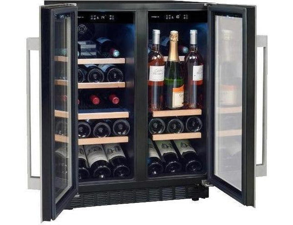 Avintage Built In Under Counter Wine Fridge - 42 Bottle Dual Zone 600mm - AVU41TXDPA