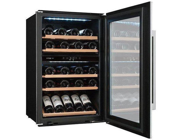 Avintage Dual Zone Integrated Wine Fridge - 52 Bottle Black - AVI47XDZA