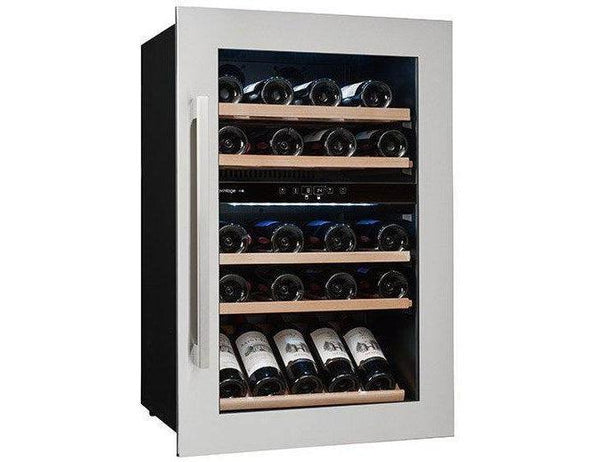 Avintage Dual Zone Integrated Wine Fridge - 52 Bottle Black - AVI47XDZA