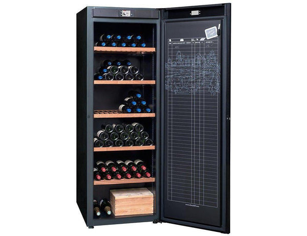 Avintage Freestanding Wine Fridge - 264 Bottle 620mm Black - DVA265PA+