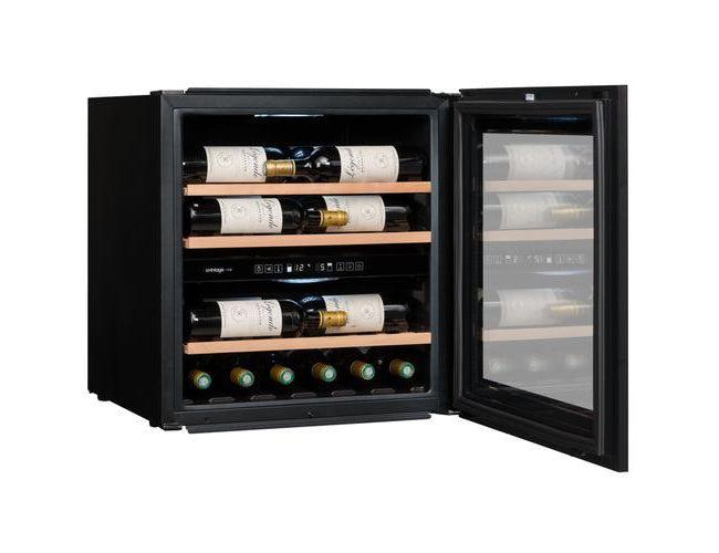 Avintage Integrated Wine Cooler - 36 Bottle Dual Zone 600mm Black - AVI60PREMIUM