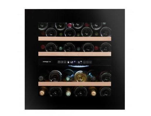 Avintage Integrated Wine Cooler - 36 Bottle Dual Zone 600mm Black - AVI60PREMIUM