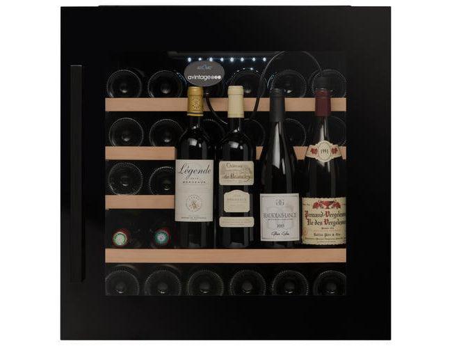 Avintage Integrated Wine Fridge - 33 Bottle 600mm Black - AVI63CSZA