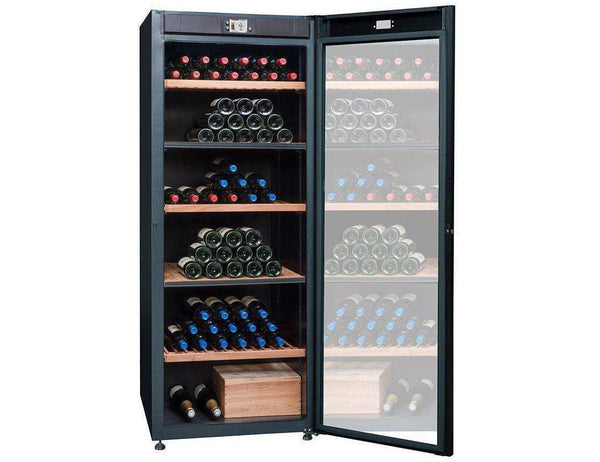 Avintage Tall Wine Cabinet - 294 Bottle 700mm Black - DVA305G