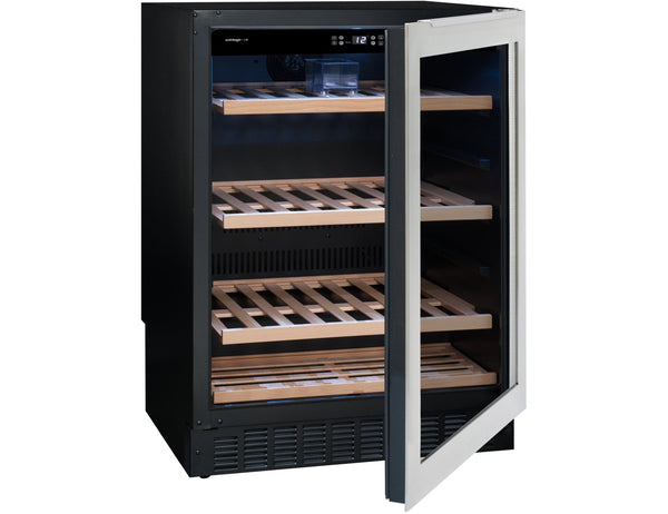 Avintage Under Counter Wine Fridge - 50 Bottle 600mm Stainless Steel - AVU52TXA