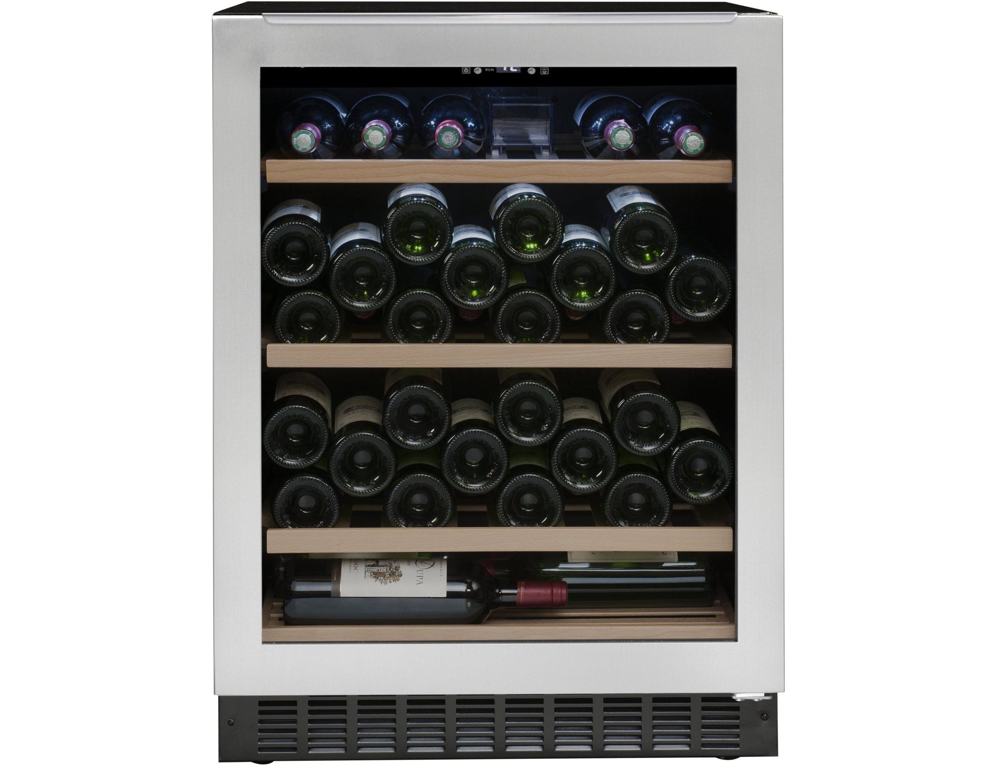 Avintage Under Counter Wine Fridge - 50 Bottle 600mm Stainless Steel - AVU52TXA