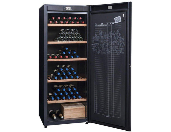 Avintage Wine Cabinet - 294 Bottle 700mm Black - DVA305PA+