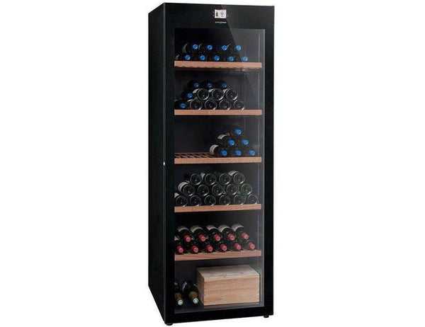 Avintage Wine Storage Cabinet - 264 Bottle Multi Zone 620mm Black - DVP265G