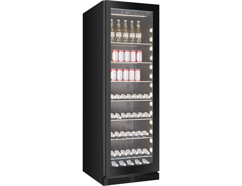 CELLA - 315 Can / 336L Beverage Cooler - BV122S-BLACK