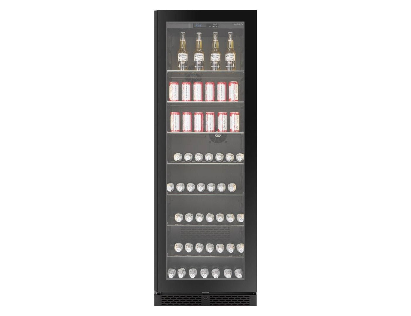 CELLA - 487 Can / 388L Beverage Cooler - BV163S-BLACK