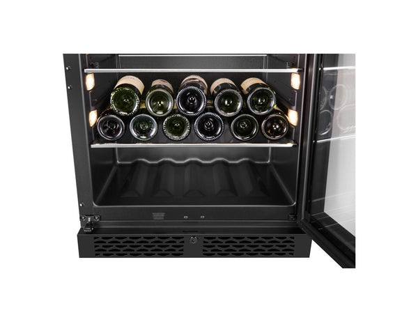 CELLA - 141 Can / 127L Beverage Cooler - BV46S-BLACK