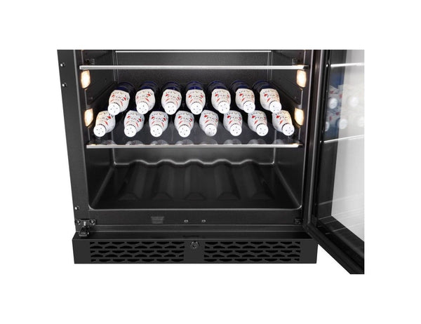 CELLA - 141 Can / 127L Beverage Cooler - BV46S-BLACK