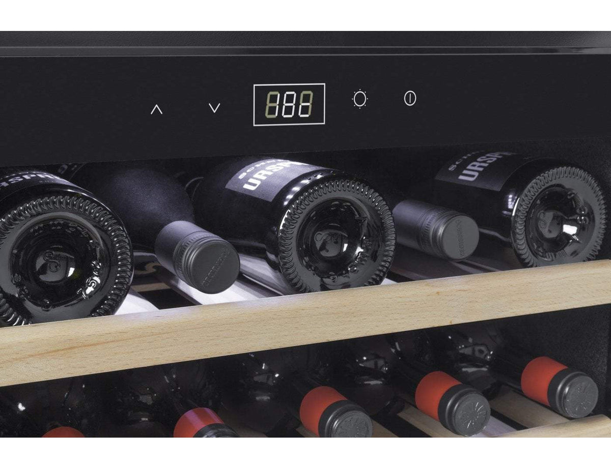 CASO Integrated Wine Cooler - 18 Bottle 600mm Black - WineSafe 18 EB 628