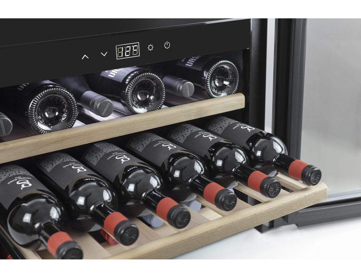 CASO Integrated Wine Cooler - 18 Bottle 600mm Black - WineSafe 18 EB 628