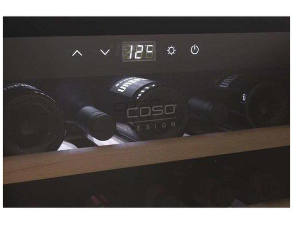 CASO Integrated Wine Cooler - 18 Bottle 600mm Black - WineSafe 18 EB 628