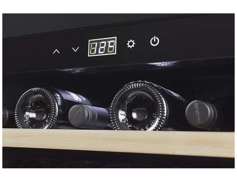 CASO Integrated Wine Fridge - 18 Bottle 600mm Black - WineSafe 18 EB