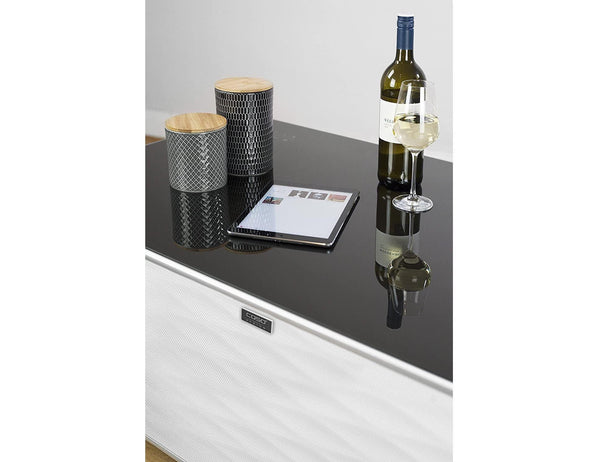 CASO Sound & Cool Table - Soundbar, Beverage Cooler & Lounge Table