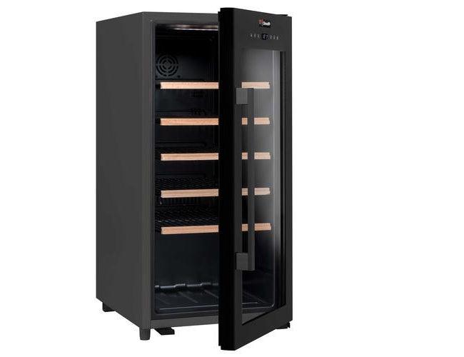 Climadiff 40cm Freestanding Wine Cooler - 41 Bottle Black - CS41B1