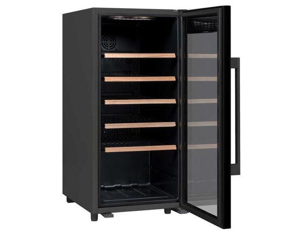 Climadiff 40cm Freestanding Wine Cooler - 41 Bottle Black - CS41B1