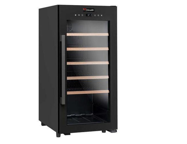 Climadiff 40cm Freestanding Wine Cooler - 41 Bottle Black - CS41B1