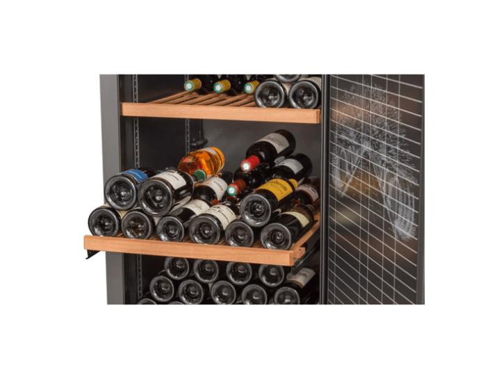 Climadiff Ageing Wine Cabinet - 196 Bottle 620mm Black - RESERVE 225