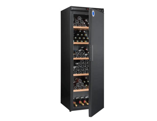 Climadiff Freestanding Wine Cabinet - 264 Bottle 620mm Black - RESERVE 275