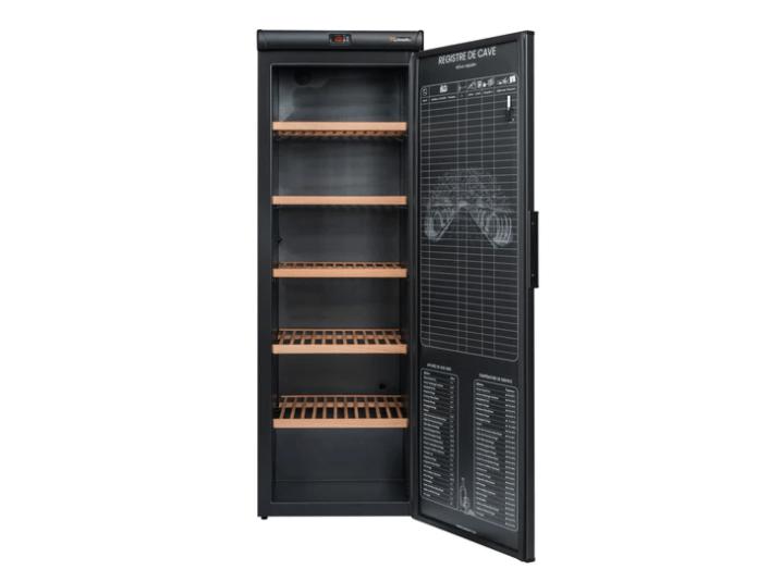 Climadiff Freestanding Wine Cabinet - 264 Bottle 620mm Black - RESERVE 275