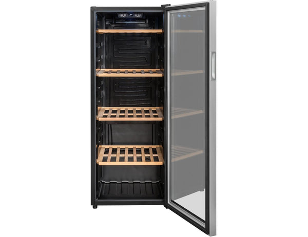 Climadiff Freestanding Wine Cooler - 105 Bottle Single Zone 480mm Black - CS105B1