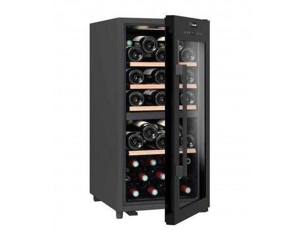 Climadiff Freestanding Wine Cooler - 41 Bottle Dual Zone 400mm Black - CD41B1