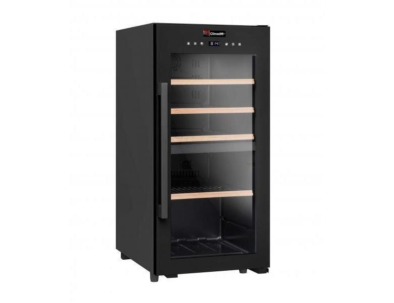 Climadiff Freestanding Wine Cooler - 41 Bottle Dual Zone 400mm Black - CD41B1