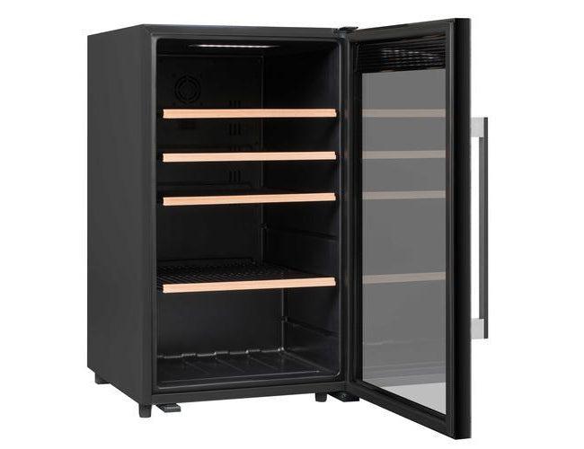 Climadiff Freestanding Wine Fridge - 63 Bottle 500mm Black - CS63B1