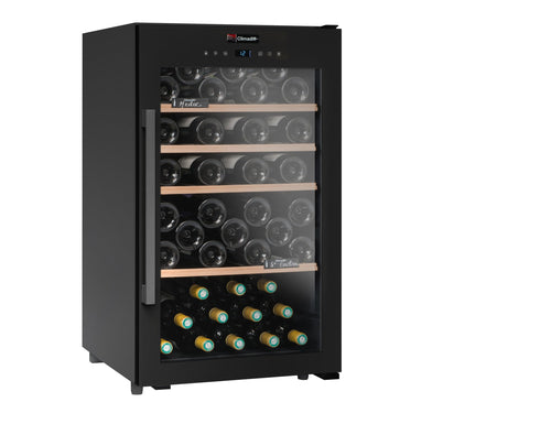 Climadiff Freestanding Wine Fridge - 63 Bottle 500mm Black - CS63B1