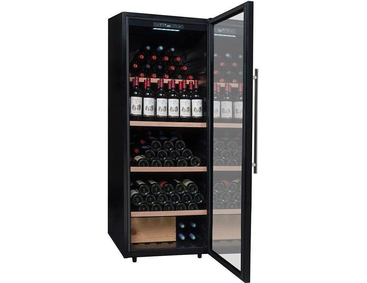 Climadiff Wine Fridge Cabinet - 204 Bottle Multi Zone 600mm Black - CPW204B1