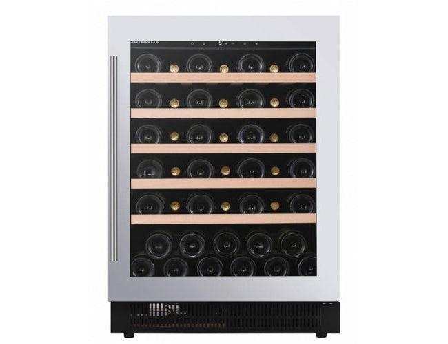 Dunavox 60cm Built In Wine Cooler - 46 Bottle Stainless Steel - DAUF-46.138SS