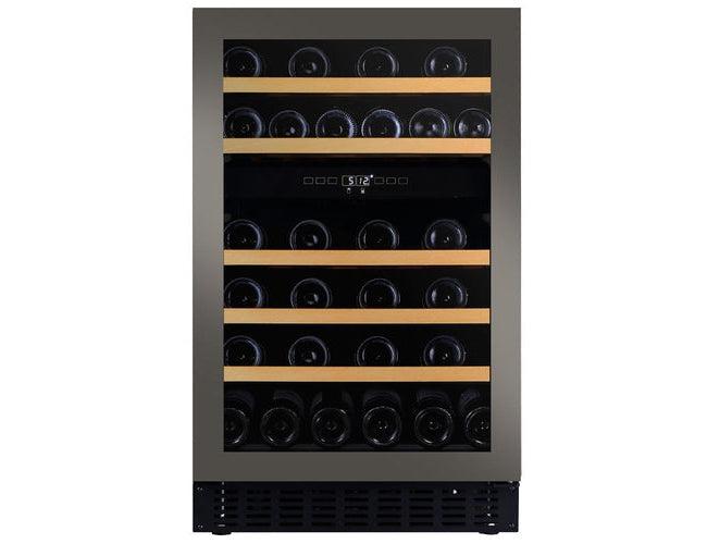 Dunavox Built In 50cm Wine Cooler - 38 Bottle Dual Zone Stainless Steel - DAUF-38.100DSS.TO