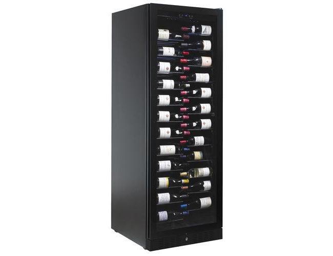 Dunavox Built In Black Wine Cooler - 143 Bottle 655mm Black - DX-143.468B